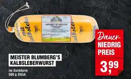 Handelshof MEISTER BLUMBERG'S KALBSLEBERWURST Angebot