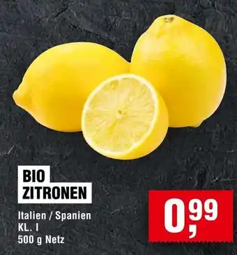 Handelshof BIO ZITRONEN Angebot