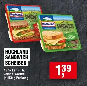 Handelshof HOCHLAND SANDWICH SCHEIBEN Angebot