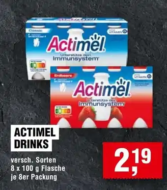 Handelshof ACTIMEL DRINKS Angebot