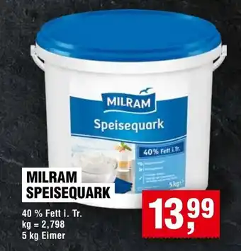 Handelshof MILRAM Speisequark Angebot