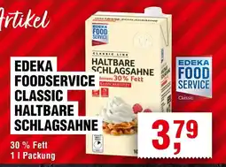 Handelshof EDEKA FOODSERVICE CLASSIC HALTBARE SCHLAGSAHNE Angebot