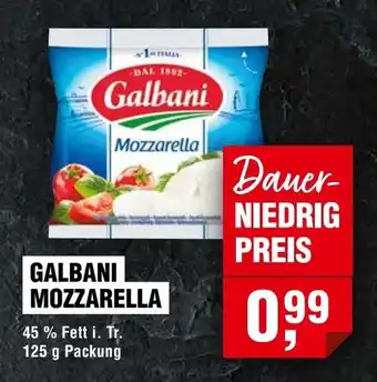 Handelshof GALBANI MOZZARELLA Angebot