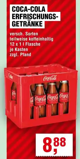 Handelshof COCA-COLA ERFRISCHUNGS- GETRÄNKE Angebot