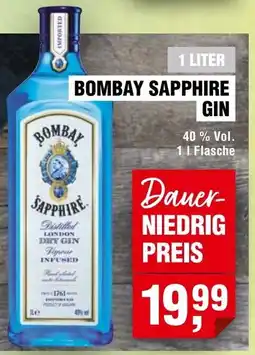 Handelshof BOMBAY SAPPHIRE DRY GIN Angebot