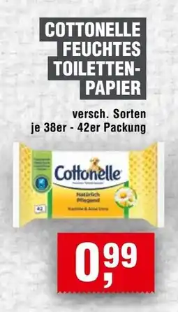 Handelshof COTTONELLE FEUCHTES TOILETTENPAPIER Angebot