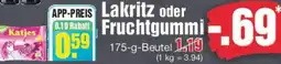 Edeka Lakritz oder Fruchtgummi Angebot