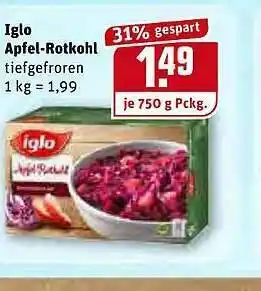 REWE Iglo Apfel-rotkohl Angebot