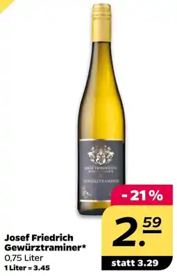 NETTO Josef Friedrich Gewürztraminer Angebot