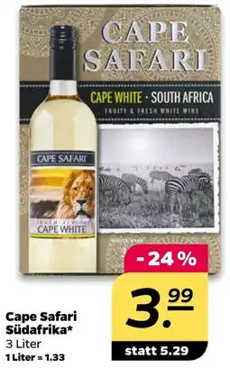 NETTO Cape Safari Südafrika Angebot