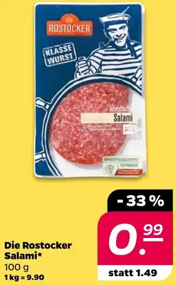 NETTO Die Rostocker Salami Angebot