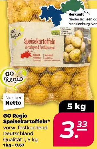 NETTO GO Regio Speisekartoffeln Angebot