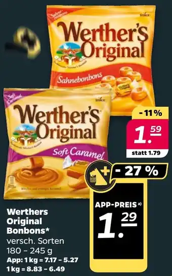 NETTO Werthers Original Bonbons Angebot