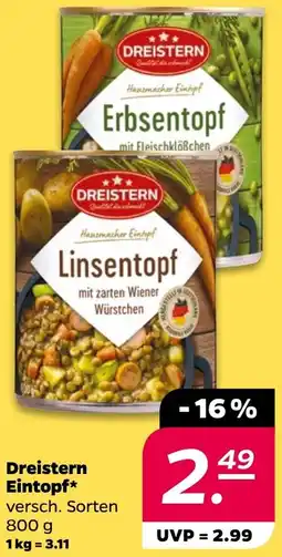 NETTO Dreistern Eintopf Angebot