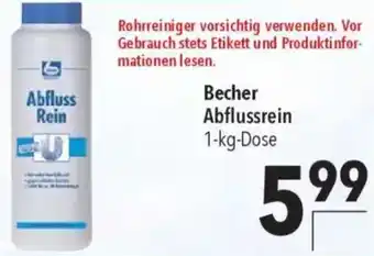 CITTI Markt Becher Abflussrein Angebot