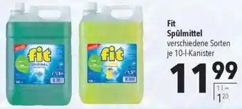 CITTI Markt Fit Spülmittel Angebot