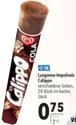 CITTI Markt Langnese Impulseis Calippo Angebot