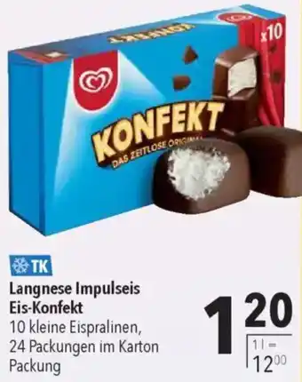 CITTI Markt Langnese Impulseis Eis-Konfekt Angebot