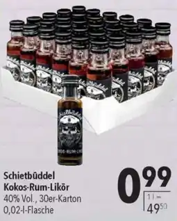 CITTI Markt Schietbüddel Kokos-Rum-Likör Angebot