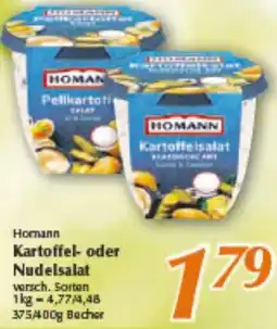 inkoop Homann Kartoffel- oder Nudelsalat Angebot