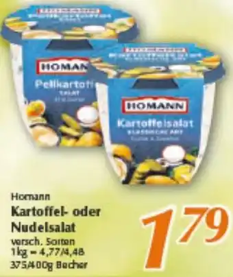 inkoop Homann Kartoffel- oder Nudelsalat Angebot