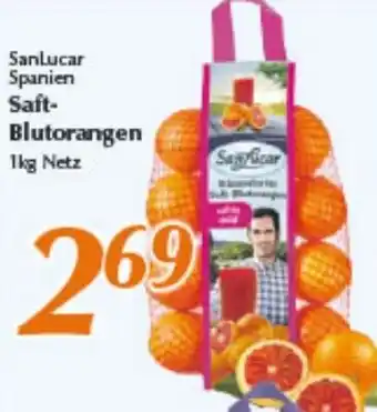 inkoop Sanlucar Spanien Saft Blutorangen Angebot