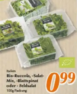 inkoop Italien Bio-Ruccola, Salat Mix, Blattspinat oder Feldsalat Angebot