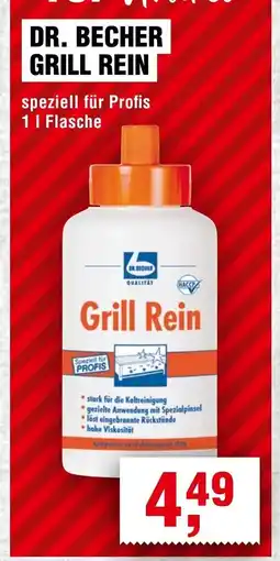 Handelshof DR. BECHER GRILL REIN Angebot