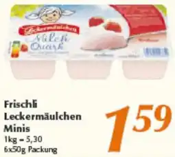 inkoop Frischli Leckermäulchen Minis Angebot