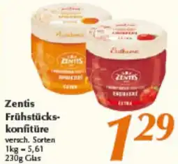 inkoop Zentis Frühstückskonfitüre Angebot