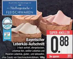 E-Center Bayerischer Leberkäs-Aufschnitt Angebot