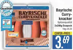 E-Center Edeka Bayrische Curryknacker Angebot