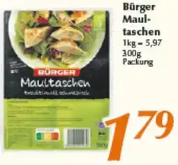 inkoop Bürger Maultaschen Angebot