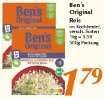 inkoop Ben's Original Reis Angebot