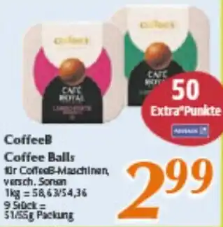 inkoop CoffeeB Coffee Balls Angebot