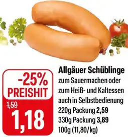 Feneberg Allgäuer Schüblinge Angebot