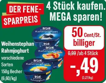 Feneberg Weihenstephan Rahmjoghurt Angebot