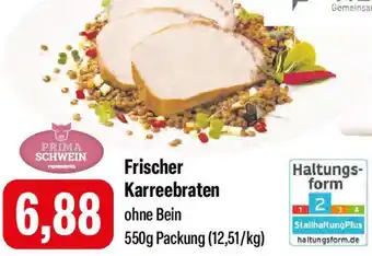 Feneberg PRIMA SCHWEIN Frischer Karreebraten Angebot