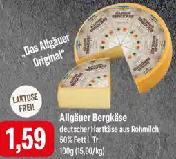 Feneberg Allgäuer Bergkäse Angebot