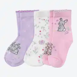 NKD Kinder-Mädchen-Socken mit Glitterfäden, 3er-Pack Angebot