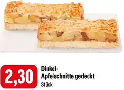 Feneberg Dinkel Apfelschnitte gedeckt Angebot