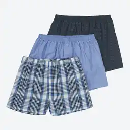 NKD Herren-Webboxershorts mit Muster, 3er-Pack Angebot