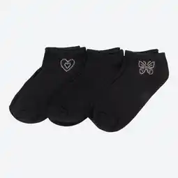 NKD Damen-Sneaker-Socken, 3er-Pack Angebot