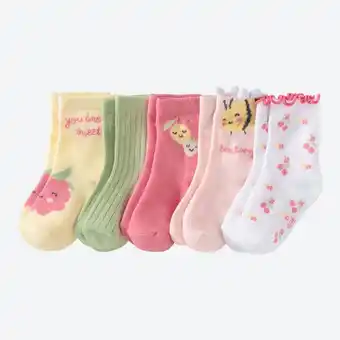 NKD Baby-Mädchen-Socken mit Muster, 5er-Pack Angebot