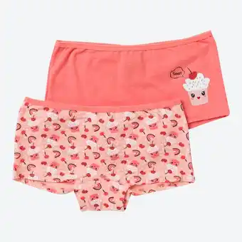 NKD Kinder-Mädchen-Panty mit Cupcake-Motiv, 2er-Pack Angebot