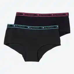 NKD Teener-Mädchen-Panty mit Kontrastbund, 2er-Pack Angebot