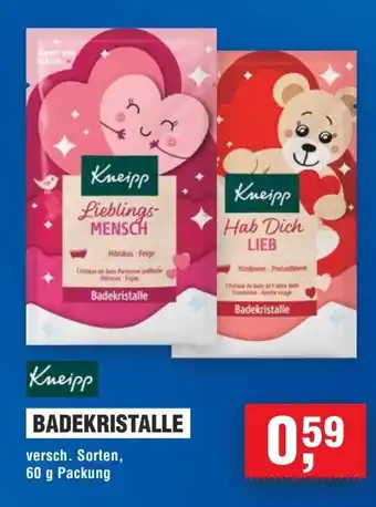 Handelshof Kneipp BADEKRISTALLE Angebot