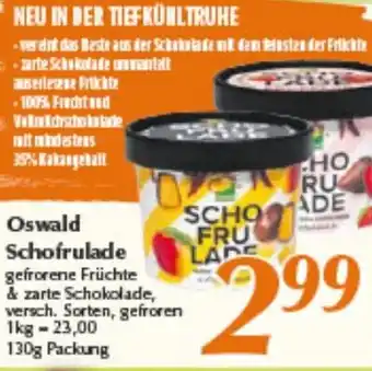 inkoop Oswald Schofrulade Angebot