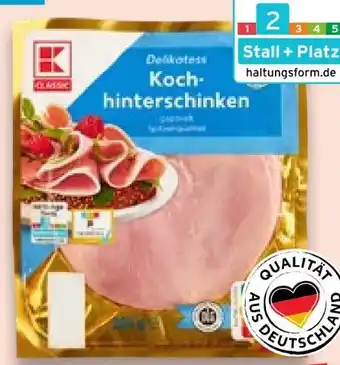 Kaufland K-Classic Kochhinterschinken Angebot