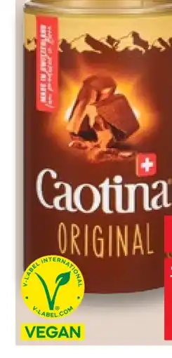 Kaufland Caotina Kakao-Getränkepulver Vegan Angebot